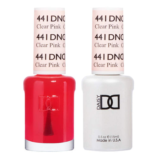 DND Gel Polish Set, Pink Nude Collection, UV/LED GelPolish and Air Dry Nail Lacquer, Matching Chip-Free Polish Duo, 0.5 Fl Oz Each